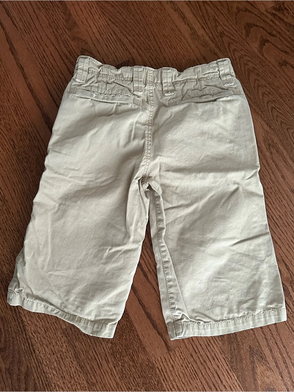 Mini Boden Boy’s Size 10 Tan Flat-Front Shorts
